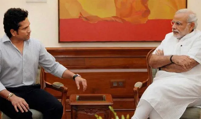 Sachin Tendulkar and Narendra Modi | PTI File Photo- India TV Hindi