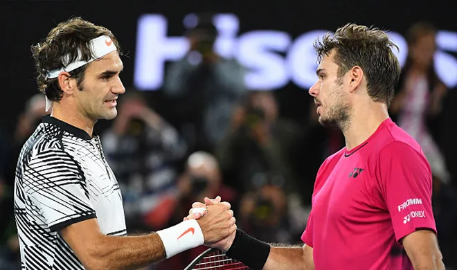 Stan Wawrinka and Roger Federer | Getty Images- India TV Hindi