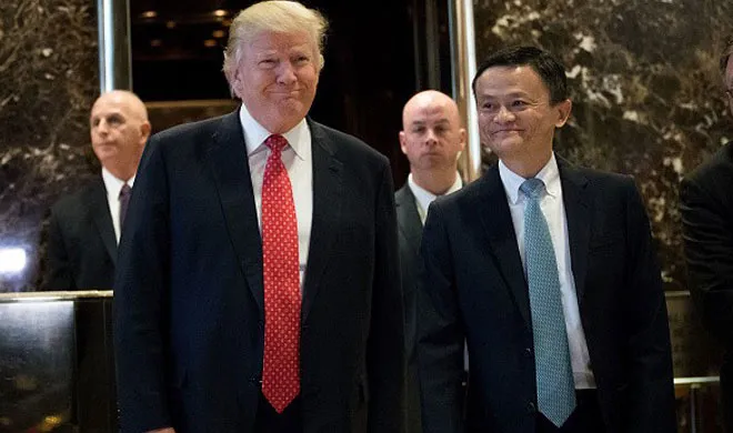 trump met with alibaba founder vowed to help america- India TV Hindi