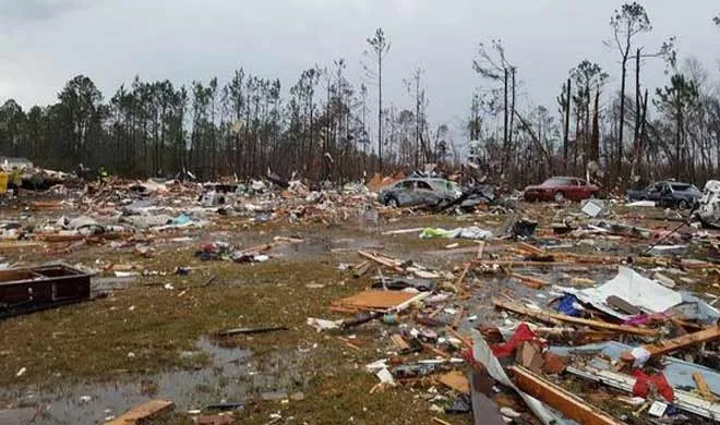 severe storms in the southeast us 18 killed- India TV Hindi