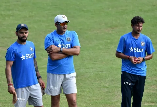 Kohli, Kumble, kuldeep Yadav- India TV Hindi