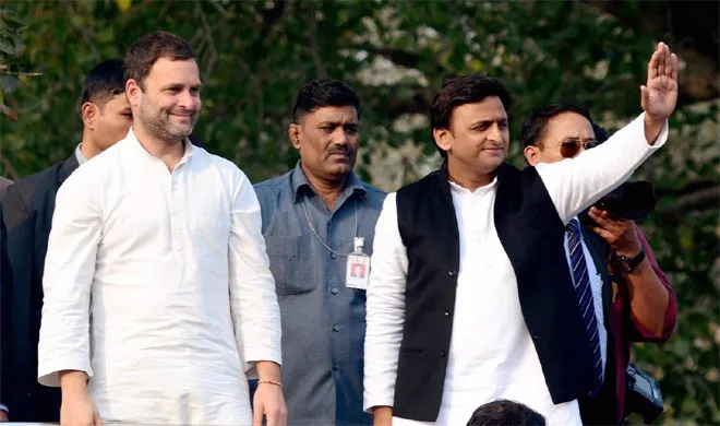 Rahul Gandhi and Akhilesh Yadav | PTI Photo- India TV Hindi