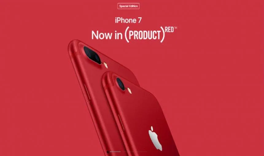 Apple ने लॉन्‍च किया iPhone 7 और iPhone 7 प्‍लस का RED वैरिएंट, प्री-ऑर्डर बुकिंग 24 मार्च से होगी शुरू- India TV Paisa