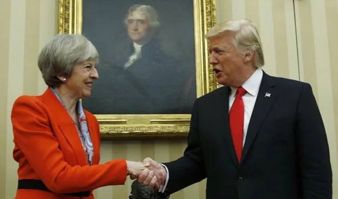 trump and theresa may will explain russia about the...- India TV Hindi