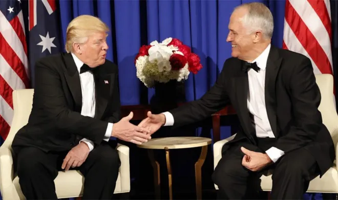 Donald Trump and Malcolm Turnbull | AP Photo- India TV Hindi