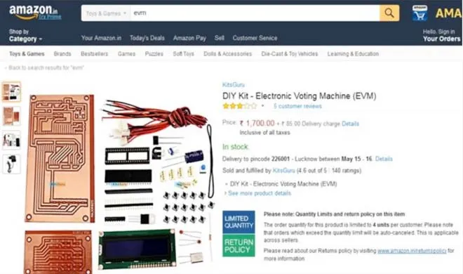 EVM_Amazon- India TV Hindi