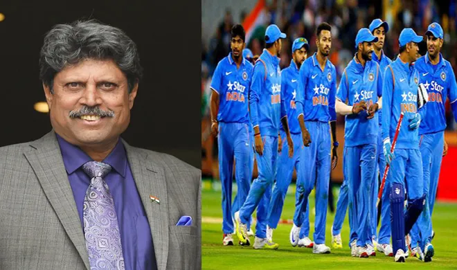kapil dev with indian team- India TV Hindi