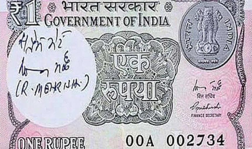 RBI जल्‍द जारी करेगा 1 रुपए का नया नोट, शक्तिकांत दास के होंगे इस पर हस्‍ताक्षर- India TV Paisa