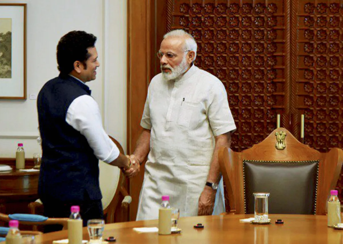 Sachin, Modi- India TV Hindi