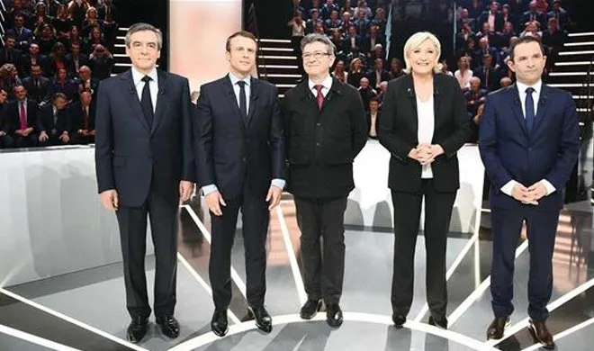 France presidential election sharp debate over TV between...- India TV Hindi