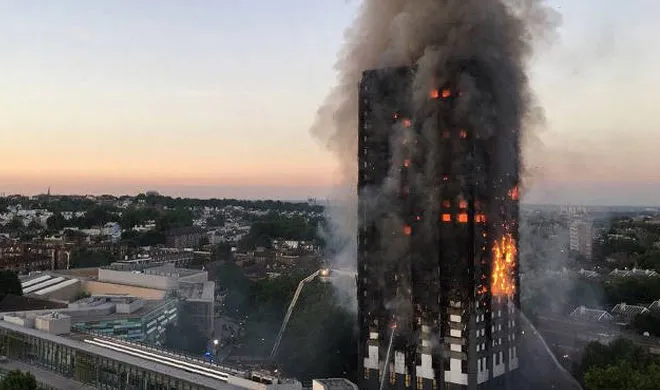 london massive fire in grenfell tower- India TV Hindi