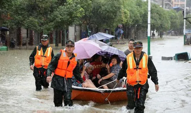 China Nearly 34 people died in floods 93 missing due to...- India TV Hindi
