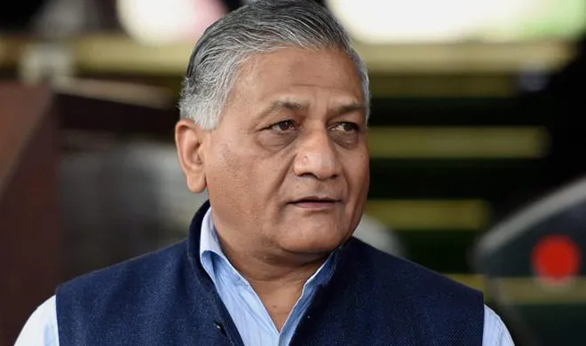 Minister of State for External Affairs Gen VK Singh- India TV Hindi