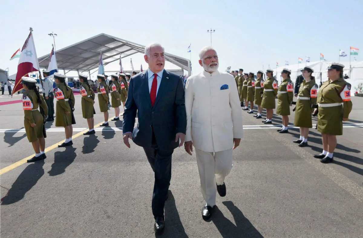 Prime Minister Modi gave Netanyahu a unique gift- India TV Hindi