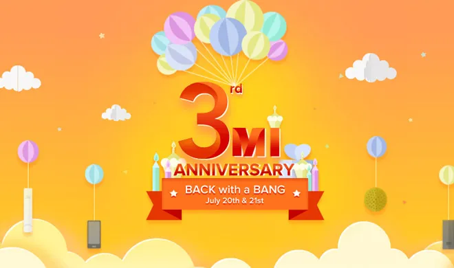 Xiaomi Mi 3rd Anniversary Sale- India TV Hindi