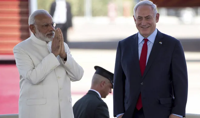 modi and netanyahu- India TV Hindi