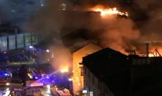 Fire in Camden lock market in London- India TV Hindi