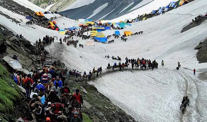 A new batch of 3603 pilgrims departed for Amarnath Yatra- India TV Hindi