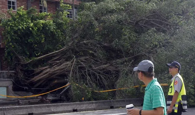 Typhoon Injures 81 in Taiwan as 2nd Storm Bears Down - India TV Hindi