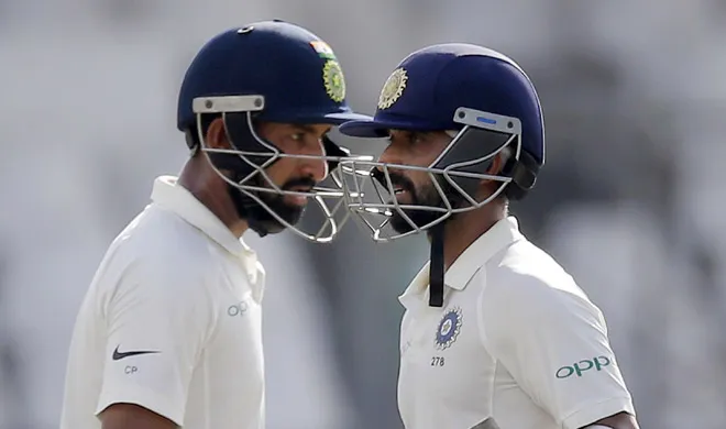 Cheteshwar Pujara and Ajinkya Rahane | AP Photo- India TV Hindi