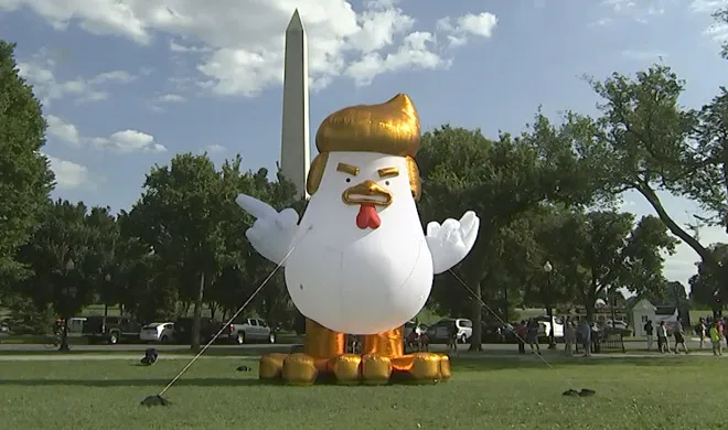 Trump Chicken | AP Photo- India TV Hindi