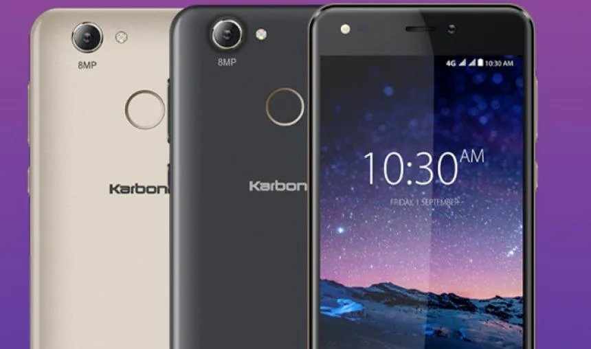 Karbonn ने लॉन्&zwj;च किया K9 Smart Grand स्&zwj;मार्टफोन, फिंगरप्रिंट वाले इस फोन की कीमत है 5,300 से भी कम- India TV Hindi