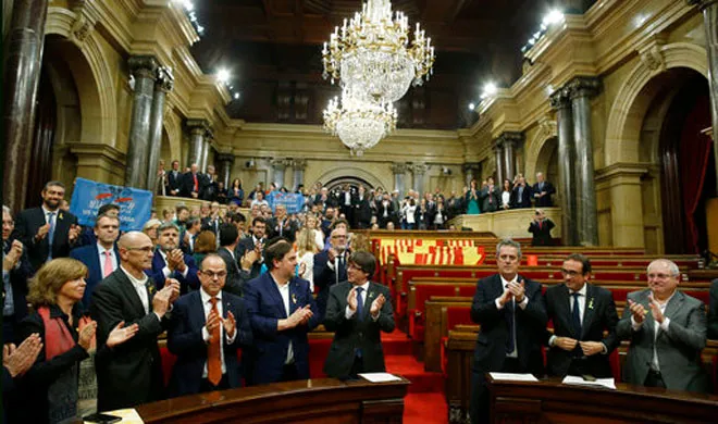 Catalonia Parliament| AP- India TV Hindi