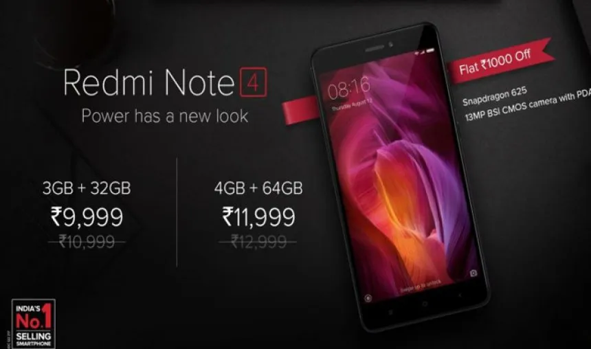Redmi Note 4 की कीमत में भारी कटौती, जानिए कम भाव पर कहां मिलेगा ये फोन- India TV Paisa
