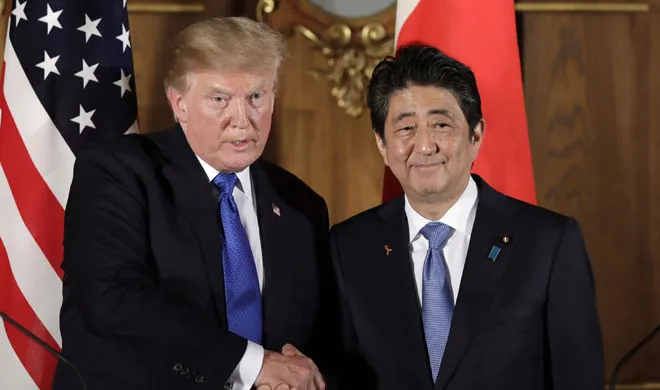 Donald Trump and Shinzo Abe | AP Photo- India TV Hindi