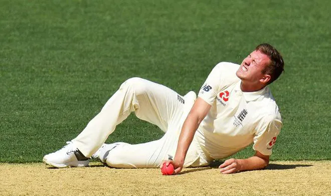 England paceman Jake Ball suffered an injury in Adelaide- India TV Hindi