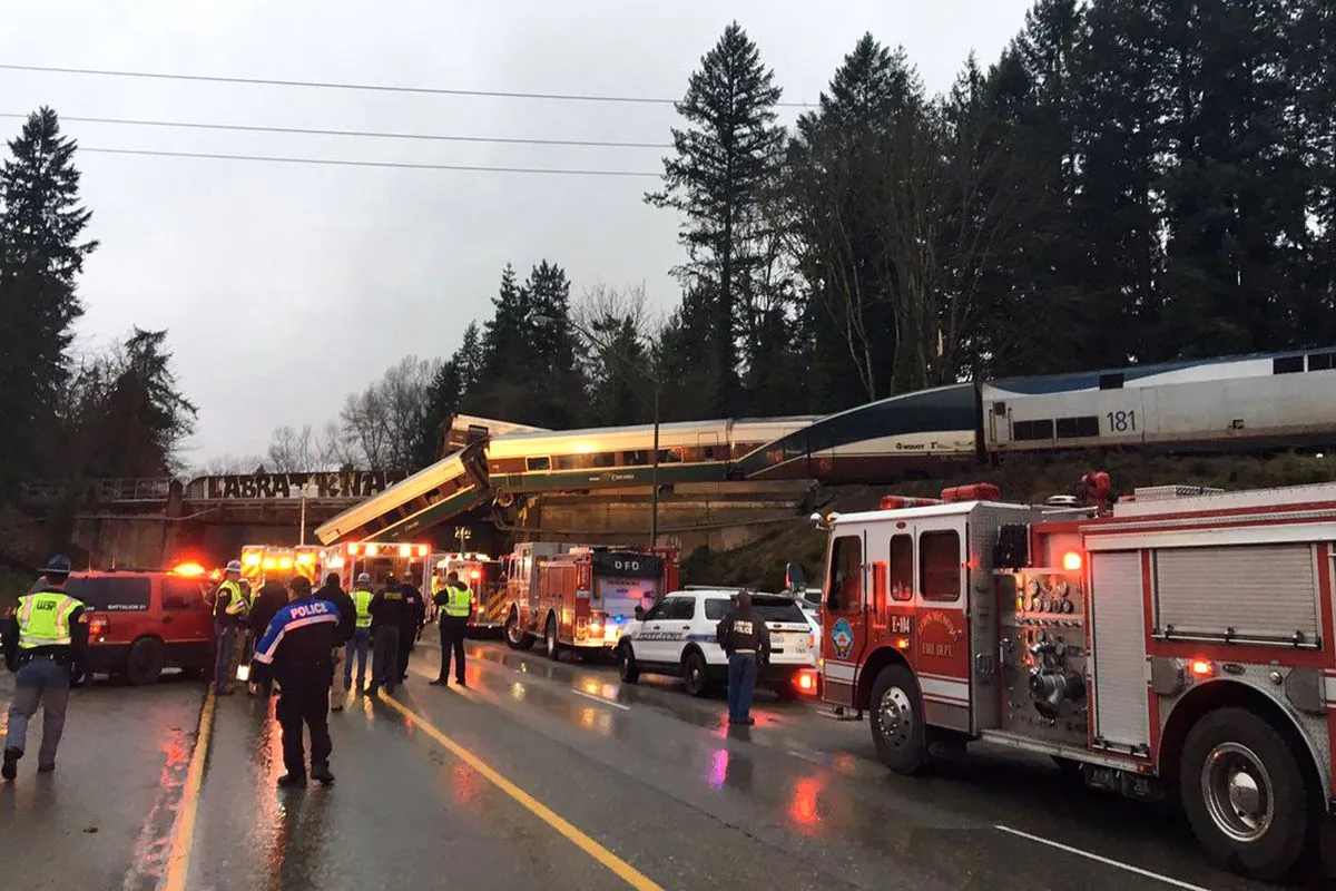 Amtrak Derailment Leaves at Least 3 Dead in Washington State- India TV Hindi