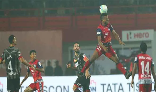 Jamshedpur FC played goalless draw against defending...- India TV Hindi