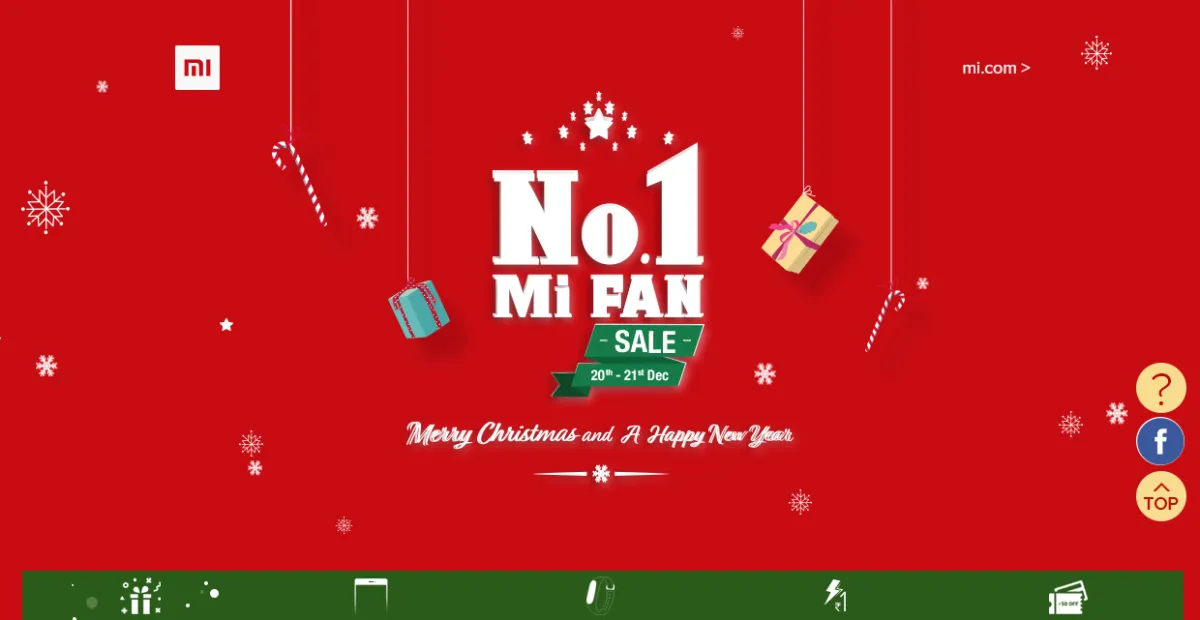 Xiaomi No 1 Mi Fan Sale- India TV Paisa