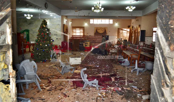 Pakistan Church Attack | AP Photo- India TV Hindi