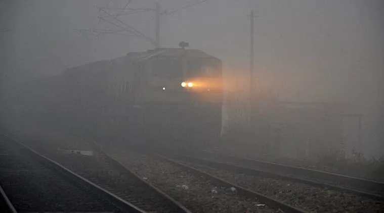Train, Fog- India TV Hindi