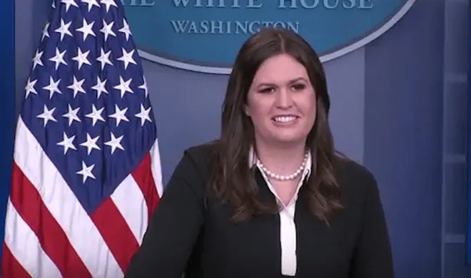 Sarah Huckabee Sanders- India TV Hindi