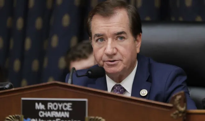 Ed Royce President of American Committee announces...- India TV Hindi
