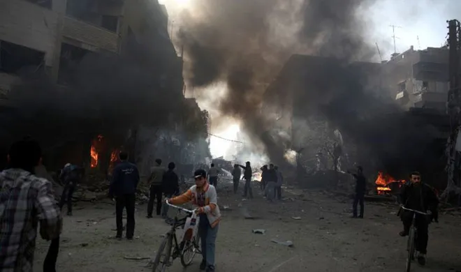 23 civilians killed near Damascus mainly from Russian air...- India TV Hindi