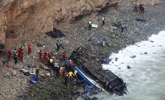 36 people killed in Peru bus accident- India TV Hindi