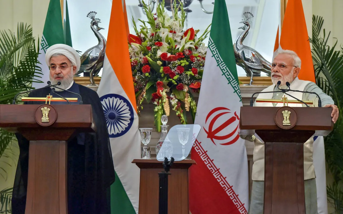 PM Narendra Modi with President of Iran Hassan Ruhani- India TV Paisa