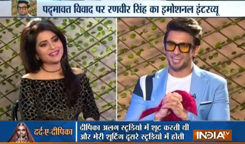 Ranveer-Singh-exclusive-and-emotional-interview-with-India-TV-after-the-release-of-Padmaavat- India TV Hindi