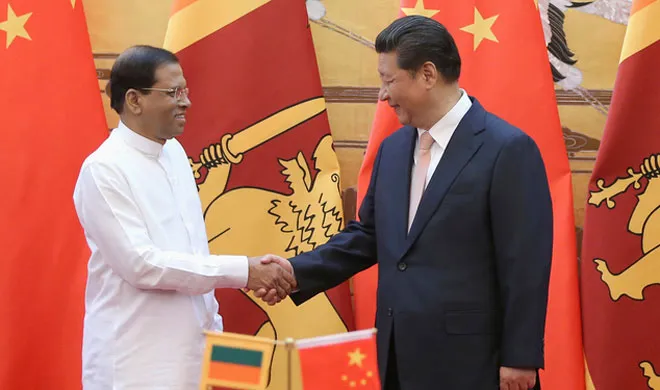 Sri Lankan President Maithripala Sirisena and Chinese President Xi Jinping | AP Photo- India TV Hindi