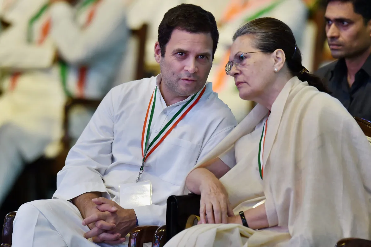 Rahul Gandhi and Sonia Gandhi at Congress plenary session- India TV Hindi