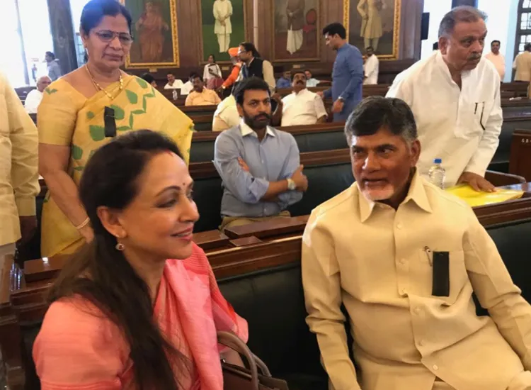 chandrababu naidu and hema malini- India TV Hindi