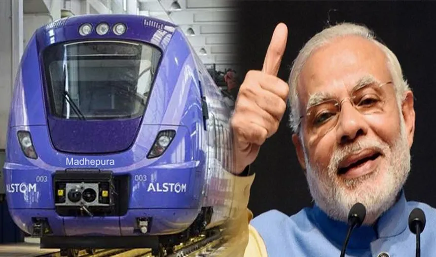 Prime Minister Narendra Modi to flag off India's first 12,000 HP electric locomotive from Bihar's Ma- India TV Hindi