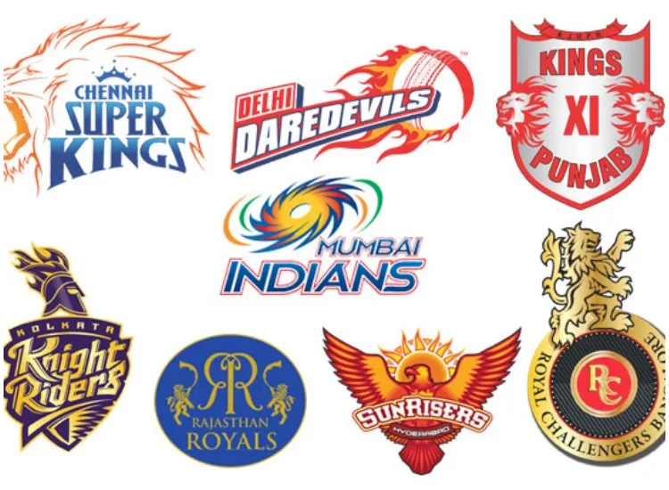 आईपीएल टीमों के लोगो- India TV Hindi