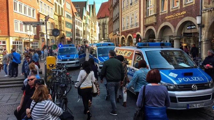 Several dead and injured as vehicle hits crowd in Muenster of Germany | AP Photo- India TV Hindi