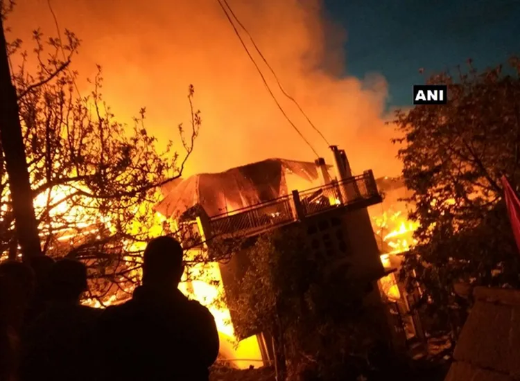 Fire breaks out in Shimla villag- India TV Hindi