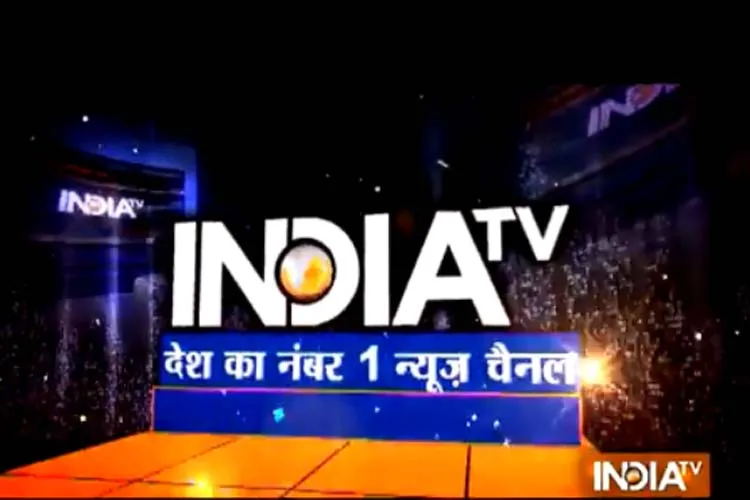 India TV news channel top in TRP- India TV Hindi