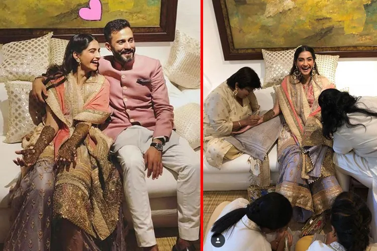 Sonam kapoor anand ahuja marriage outfits- India TV Hindi
